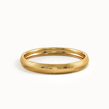 14 Ayar Altın Dokulu Taş Detaylı Kadın Alyans