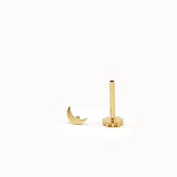 14 Ayar Altın Tragus Piercing Küpe