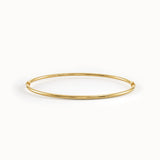 14 Ayar Altın Minimal Kelepçe Bileklik